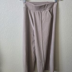 Women's Wide Leg Pants - Tan